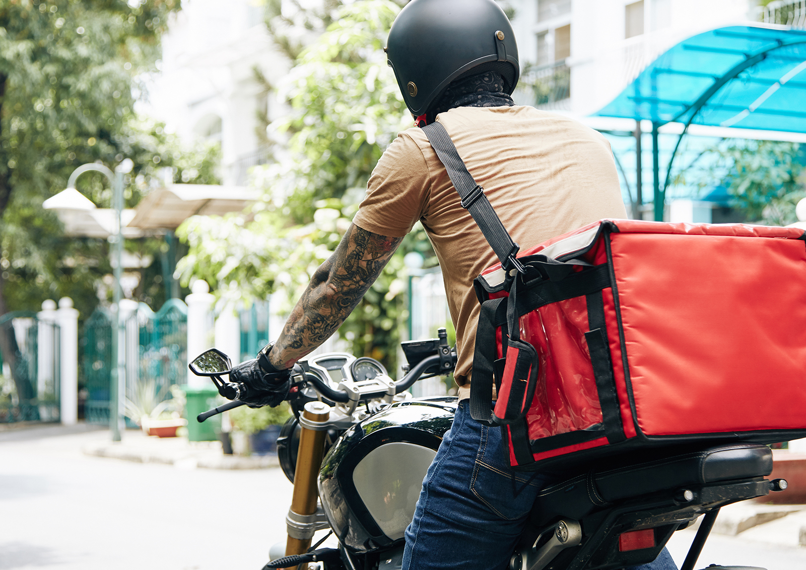Motocicleta para movilidad y trabajo